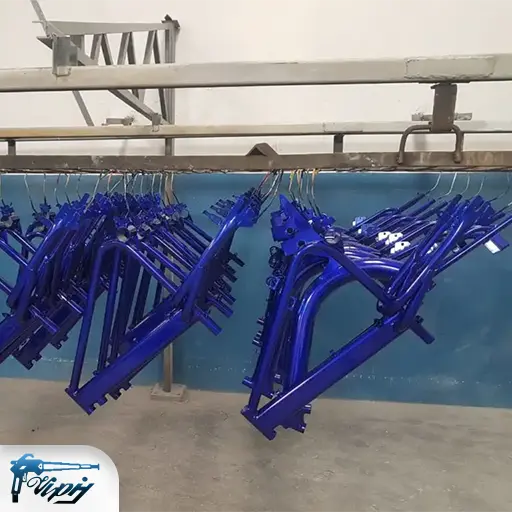 pintura eletrostática a pó industrial